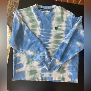 Tory Sport French Terry Tie-Dye Sweatshirt